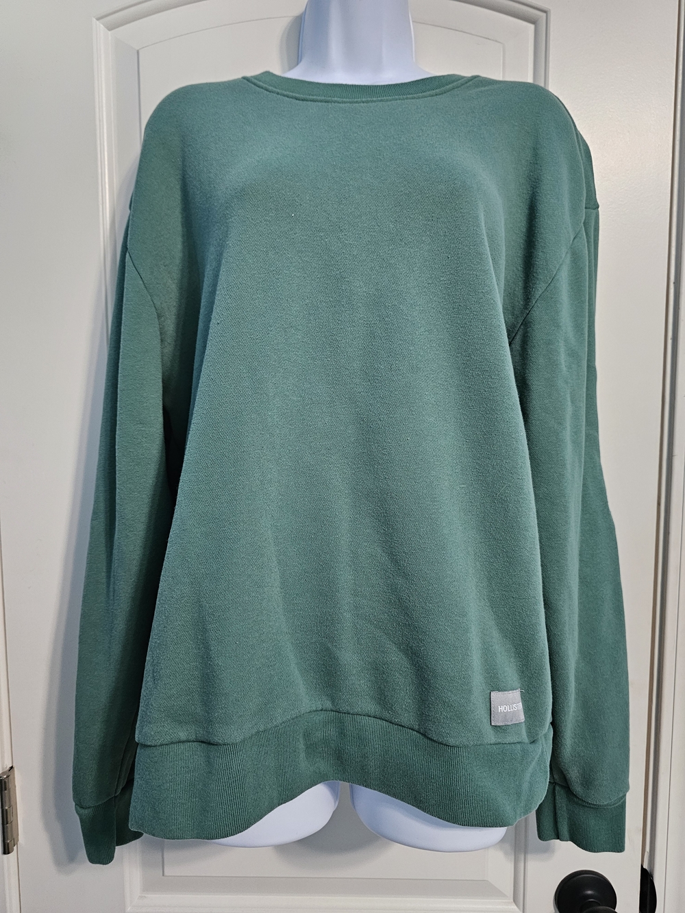 Hollister Teal Crewneck Sweatshirt